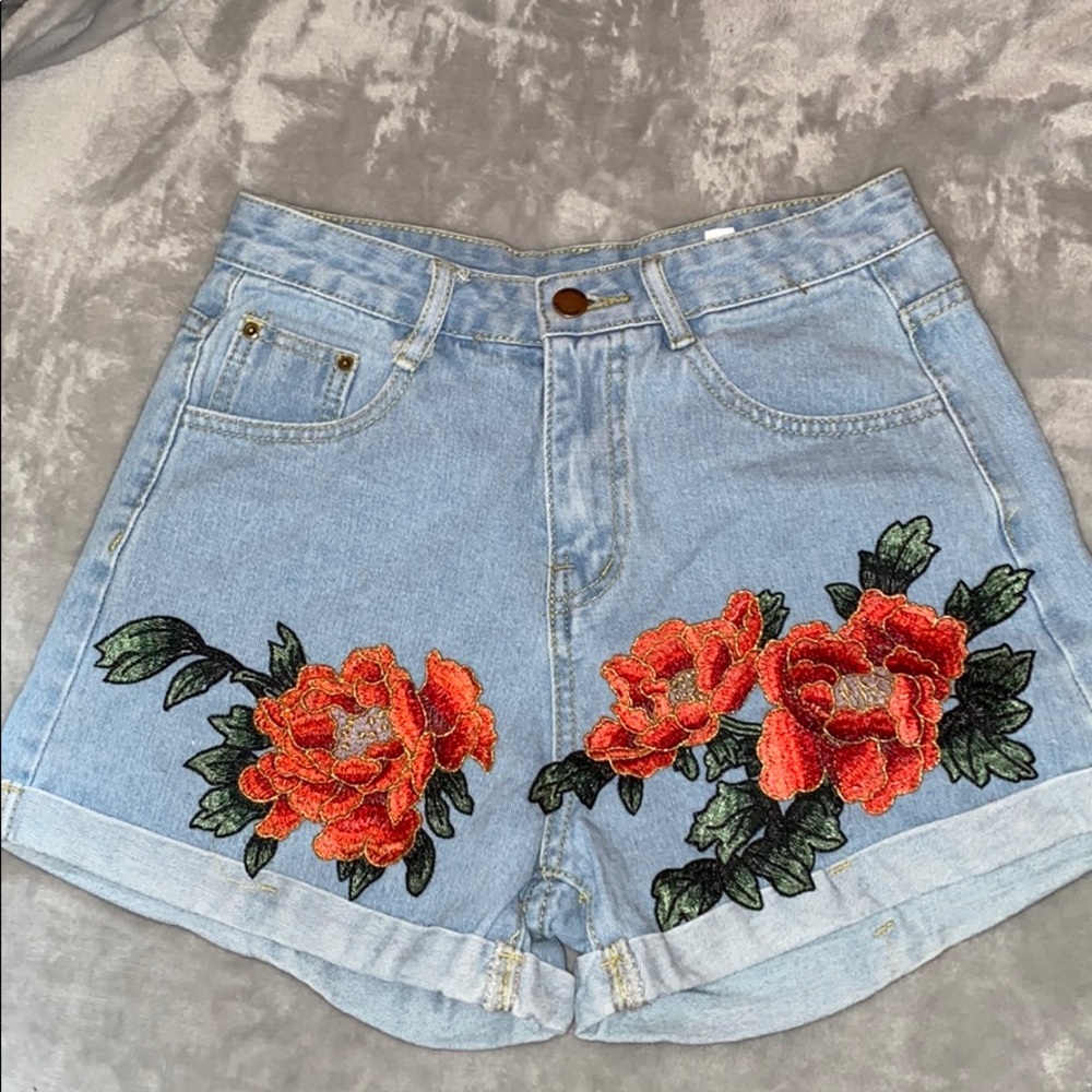 jean shorts
